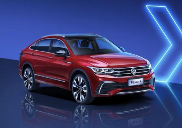 上汽大眾途觀X今日亮相 定位中型轎跑SUV/年內上市