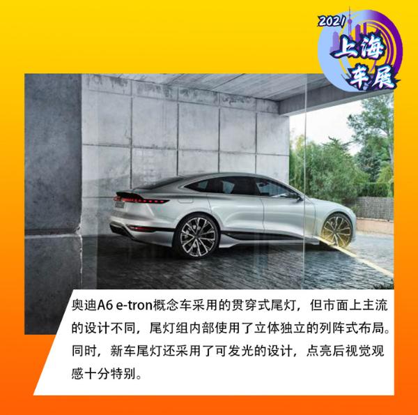 2021上海車展:實拍奧迪A6 e-tron概念車