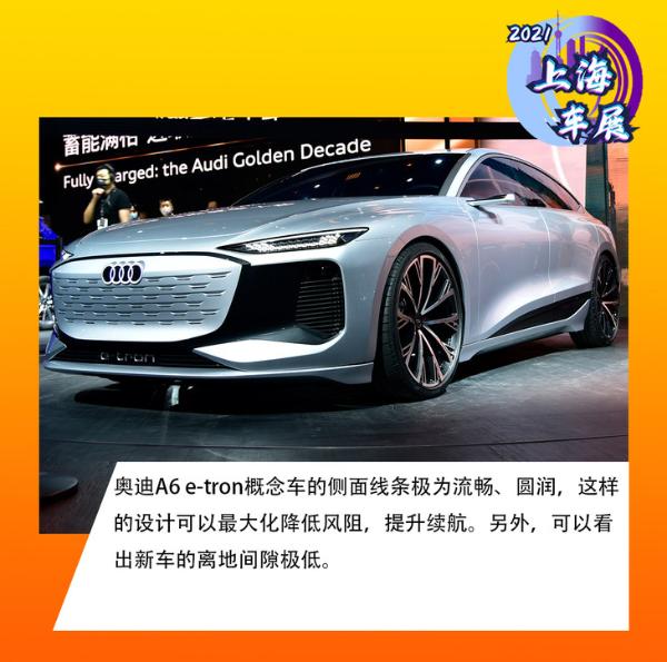 2021上海車展:實拍奧迪A6 e-tron概念車
