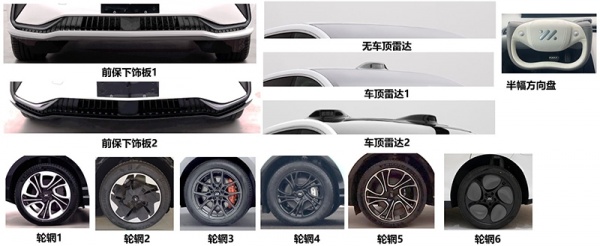 智己LS7單電機新車型申報圖公布